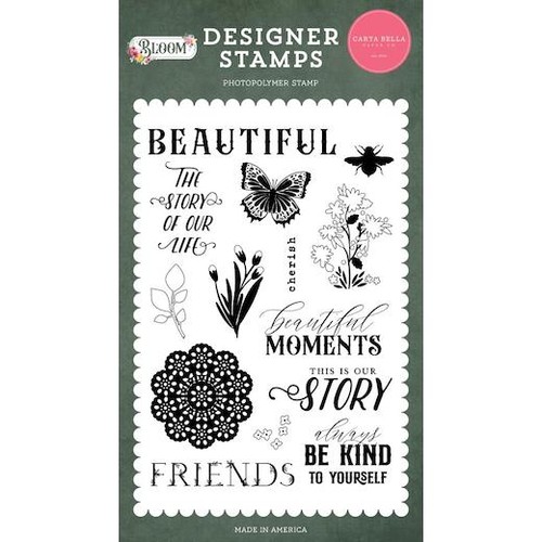 Carta bella bloom clear stamps - carta,