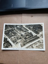 Vintage Postcard Aerial View Of St James Church  & Area, Ashton Under Lyne.