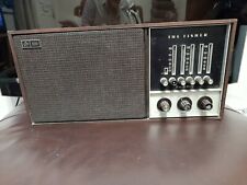 The Fisher 100 Tune-o-Matic Microceiver AM/FM Radio Vintage