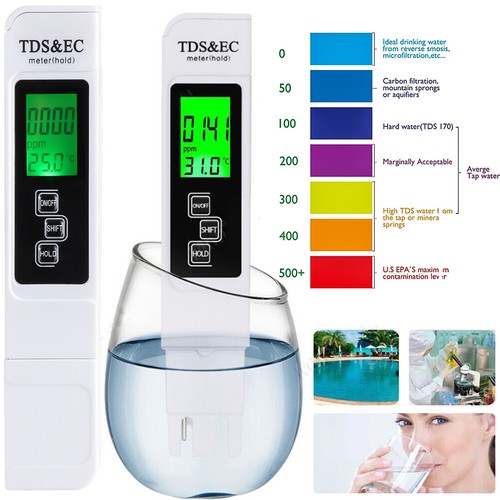 Digital tester tds - digital, ec