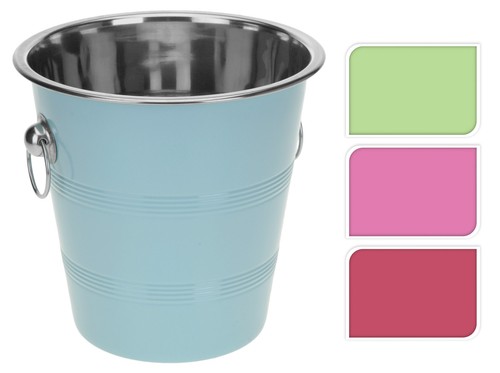 Coloured stainless steel ice - ,