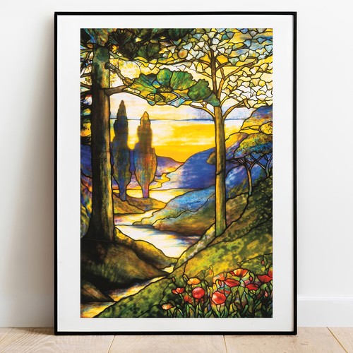 Art print tiffany - print,