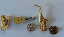 3, Musical Instrument Badges -