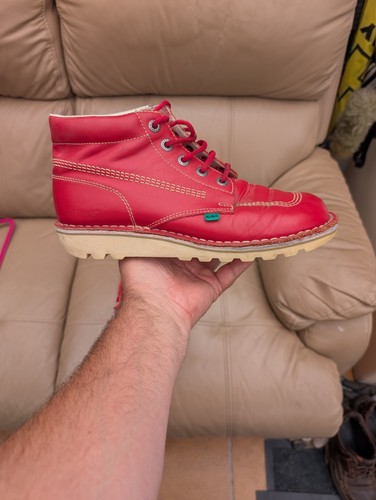 Mens kickers leather - leather, ankle