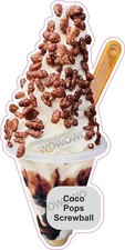 Ice cream van sticker Coco