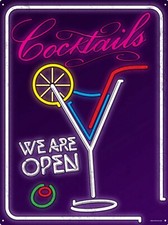 LARGE Neon Cocktails We Are