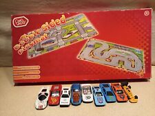 Chad Valley Double Sided Car Playmat Plus 9 Cars