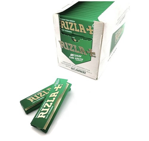 Green rizla genuine - genuine, standard