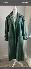 vintage pea coat women Green