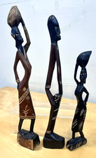 African Haiti dark wooden hand