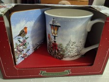 Fine China Mug and Coaster