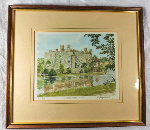Leeds castle kent - castle, signed