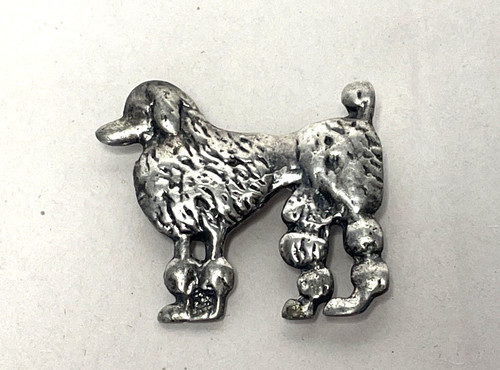 Vintage sterling silver - silver, poodle