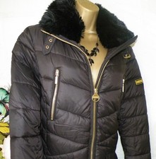 ?******BARBOUR PRE-OWNED "AUTOCROSS BLACK" COAT/JACKET SIZE 12******?