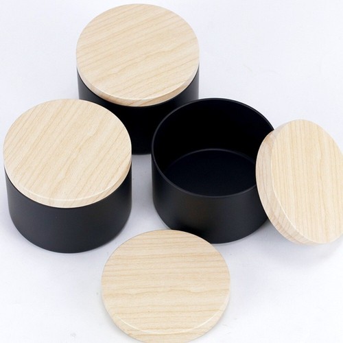 12pack candle tin - tin, empty