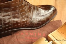 Carmina Alligator Skin Brown