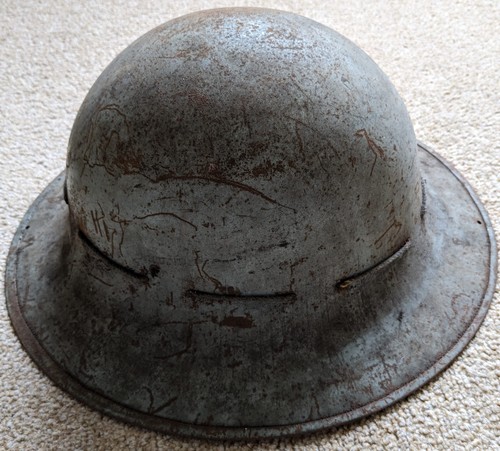 Genuine ww2 zuckerman helmet - genuine,