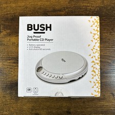 NEW Bush Personal CD Player Jog Proof Portable Lightweight PCD220 Silver 5139141