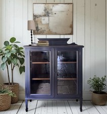 Antique Solid Mahogany Painted