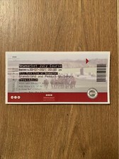 Olly Murs Newmarket Racecourse Concert 30/07/21. Immaculate Used Ticket Stub