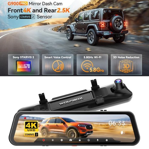 Wolfbox g900 pro mirror - g900,