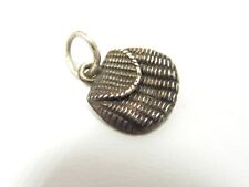 Vintage Silver  Fishing Creel