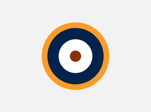 Raf roundels laminated - laminated, vinyl