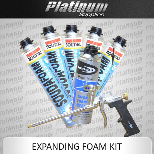 Expanding foam kit soudal - expanding, kit-5