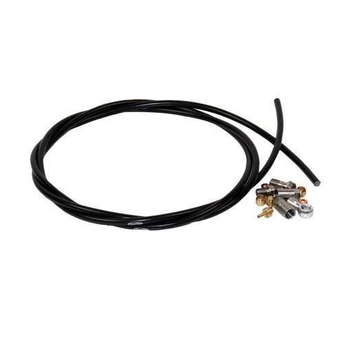 Hope 5mm black hose inc - hose, 90°