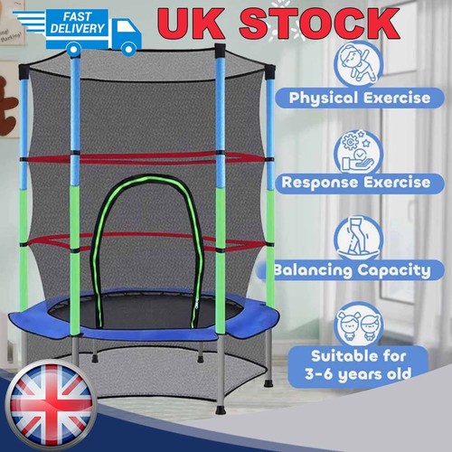 Kids trampoline safety net - trampoline,