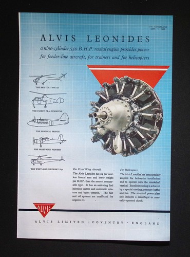 Original 1950 advert alvis - advert,
