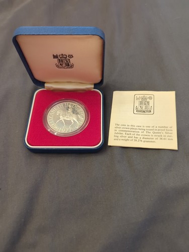 1977 queens silver - silver, jubilee