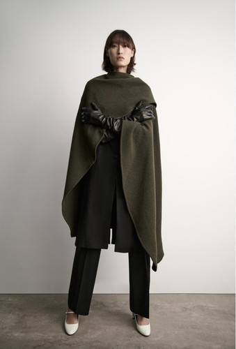 Zara asymmetric wool blend - zara,