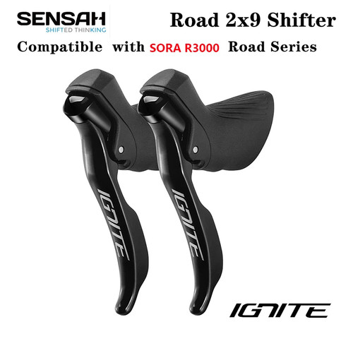 Sensah road bike - bike, shifter