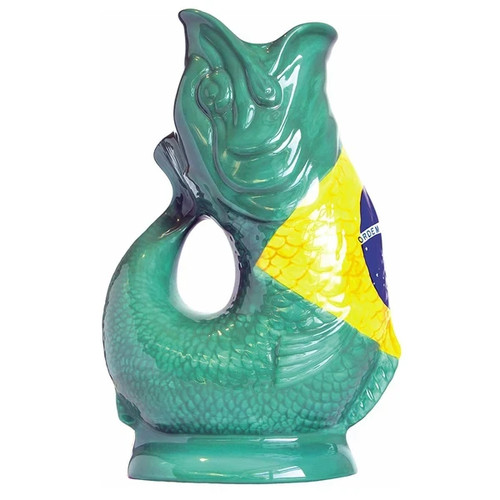 Brazil flag gluggle jug - brazil,