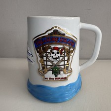 Treasure Island At The Mirage Las Vegas Tankard Mug Pirate Ship Skull Crossbones