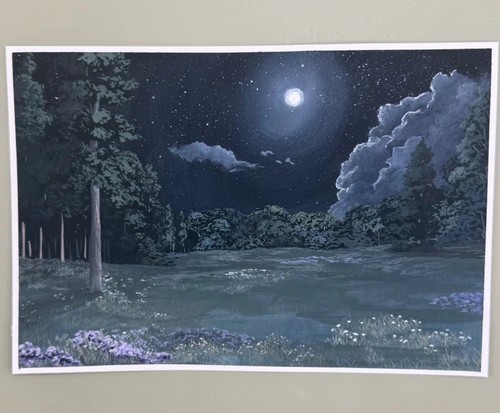Original landscape painting - ,