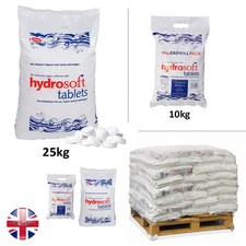 Hydrosoft water softening salt - water,