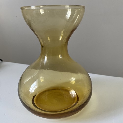 Vintage pale amber glass - vintage,