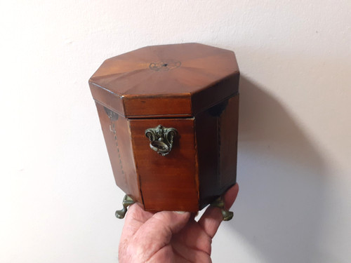 Fine antique octagonal tea - antique,