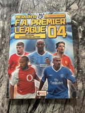 Merlin's Premier League 2004 Sticker Album 100% Complete