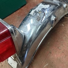 SUZUKI GS450 GS 450 gs450L 1980s rear mudguard fender chrome plate rear light 