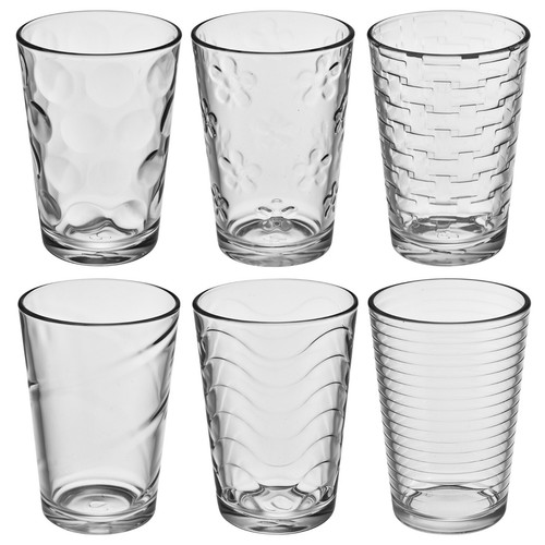 Drinking cup water - 6x, juice