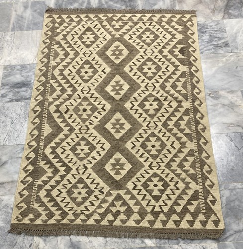 Afghan handmade kilim natural - afghan,