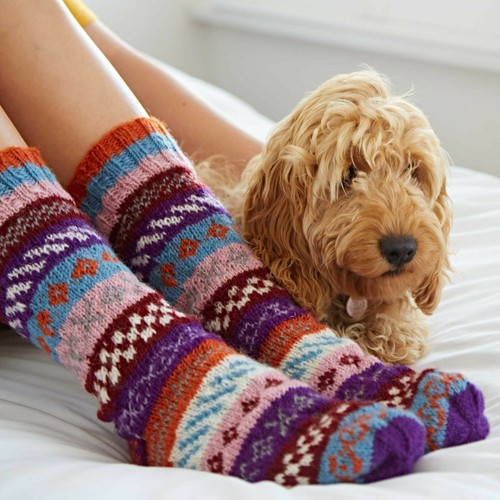 Hand knitted nordic - hand,