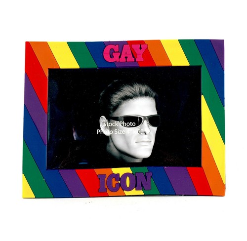 Gay icon rubber - icon, pride