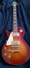 Vintage V100 Electric Guitar Les Paul Left Handed Sunburst
