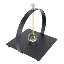 Iron Napkin Holder For Table Tabletop Napkin Dispenser With Center Bar For Home