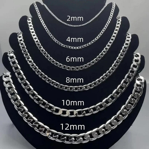 Mens boys curb chain - curb,