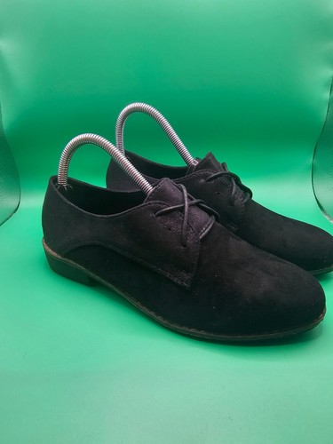 Nio black suede - black, derby